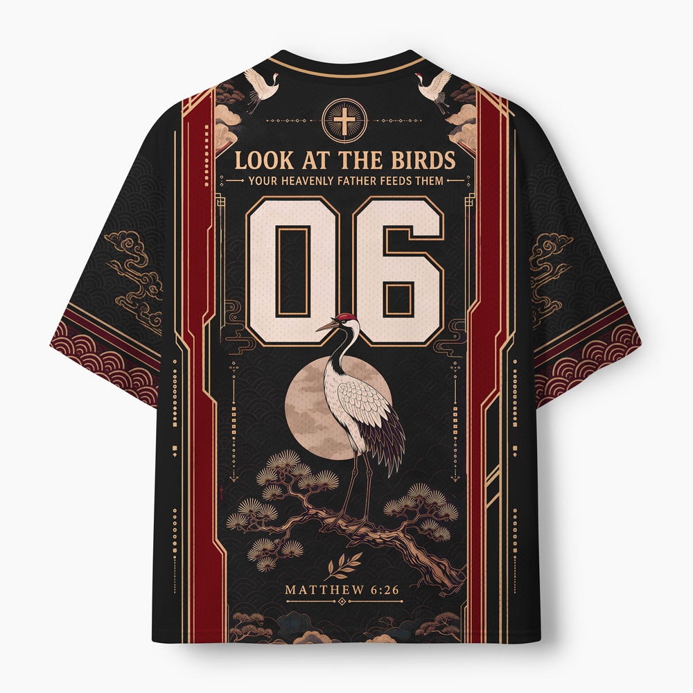 Look At The Birds Christian Mesh Jersey  