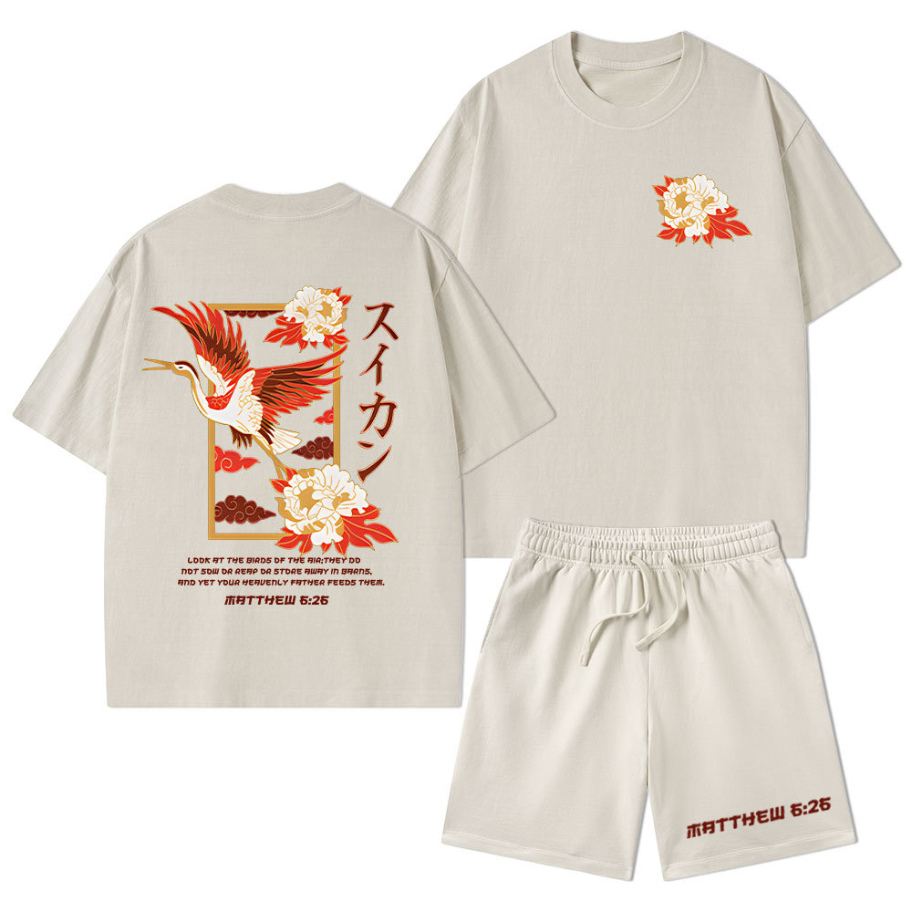 Sample Christian Washed T-Shirt & Shorts Sale - GuidingCross