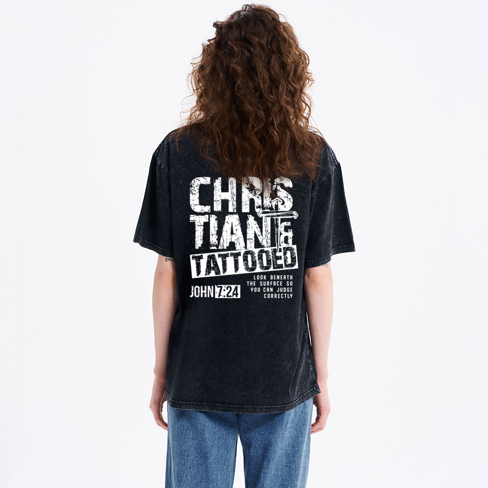 Look Benath The Surface So You Can Judge Correctly Christian Washed T-Shirt