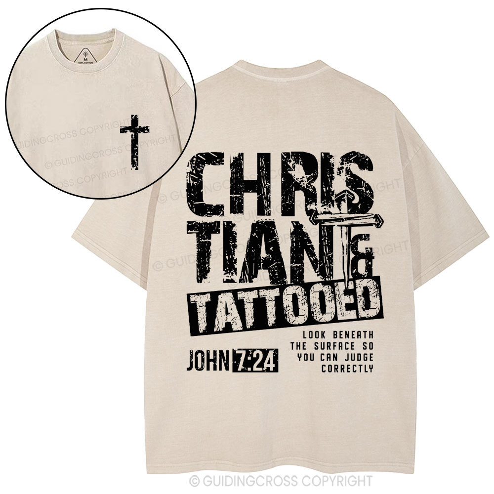 Look Benath The Surface So You Can Judge Correctly Christian Washed T-Shirt