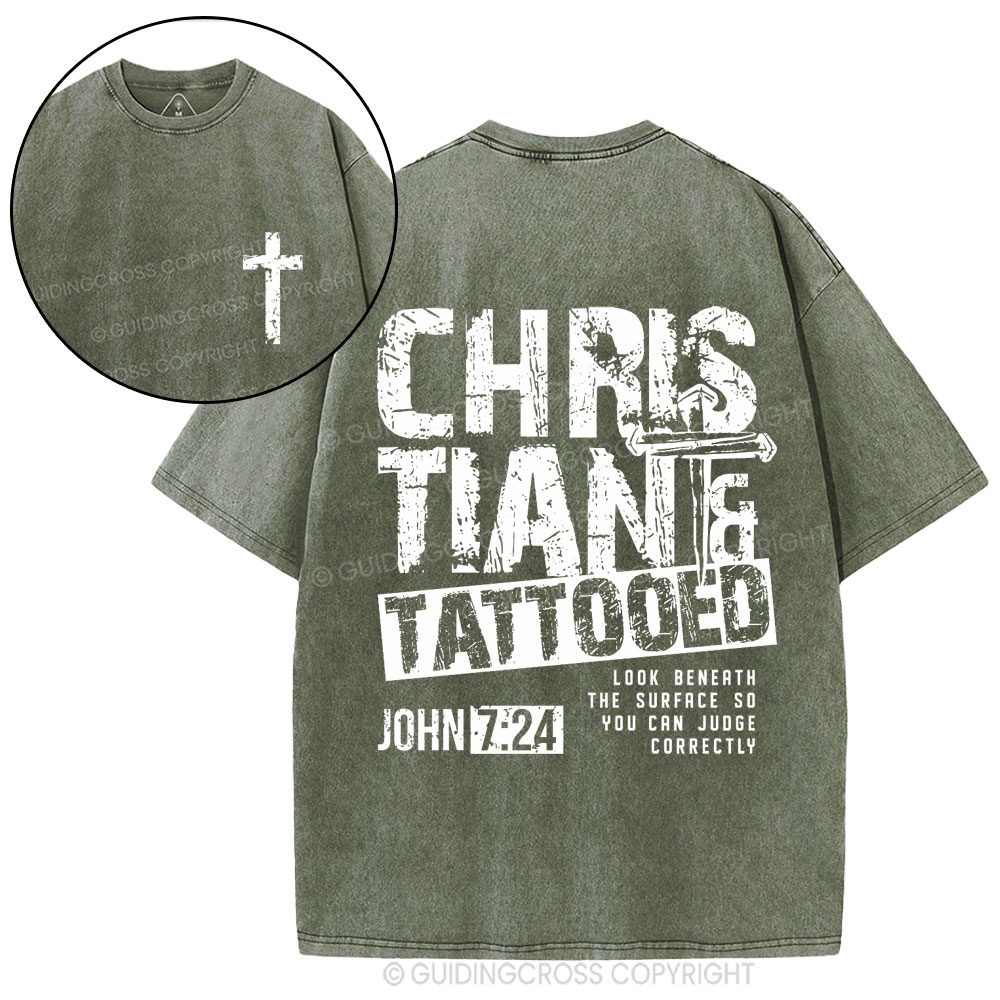 Look Benath The Surface So You Can Judge Correctly Christian Washed T-Shirt