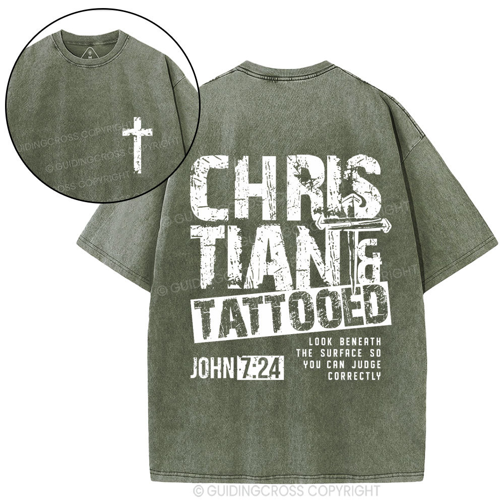 Look Benath The Surface So You Can Judge Correctly Christian Washed T-Shirt