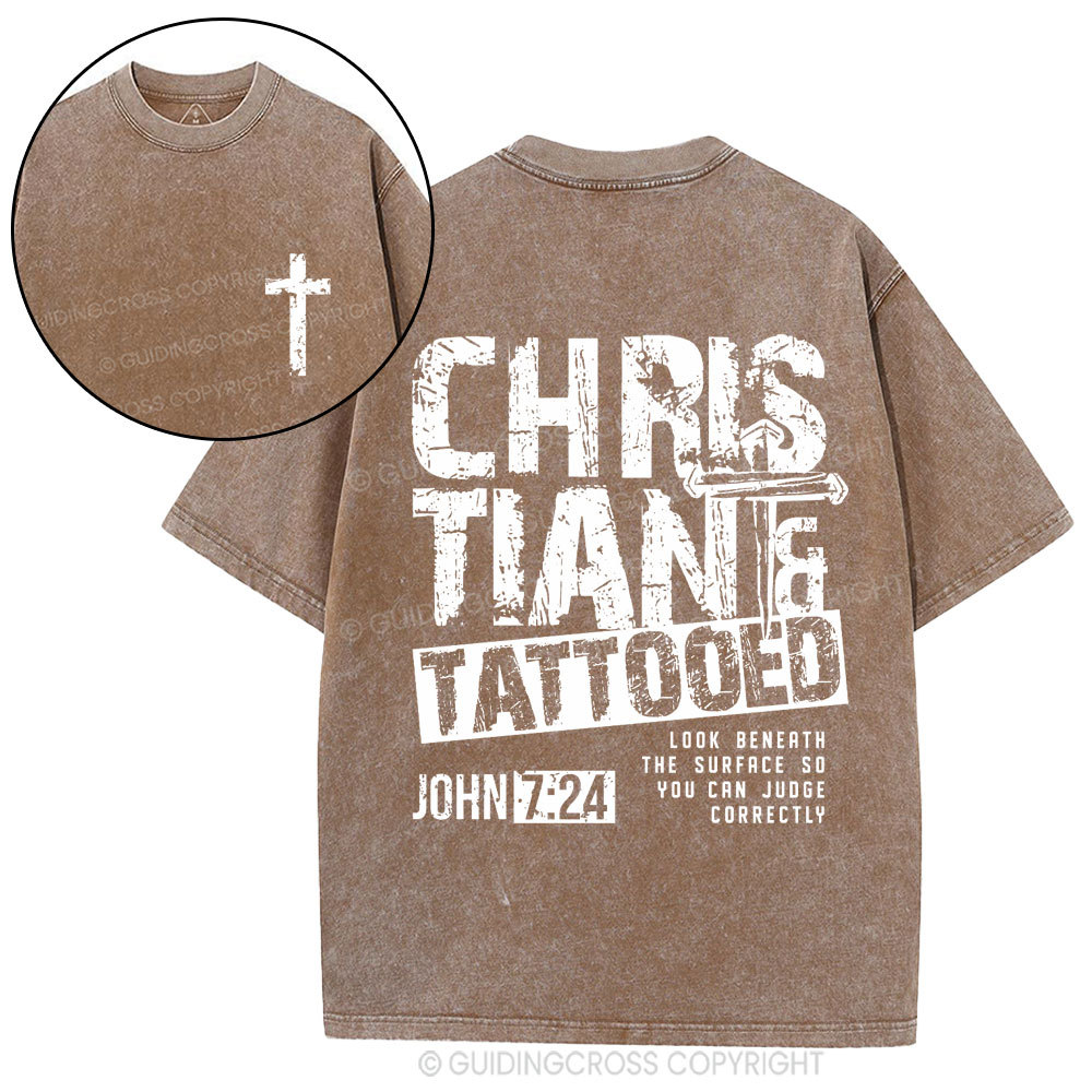 Look Benath The Surface So You Can Judge Correctly Christian Washed T-Shirt