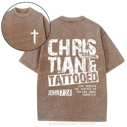 Look Benath The Surface So You Can Judge Correctly Christian Washed T-Shirt
