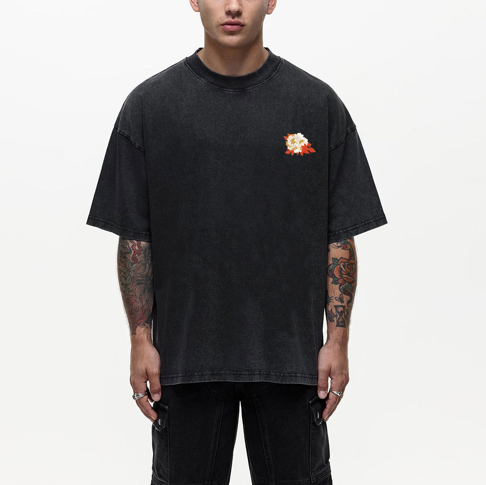 Look at the birds  Christian Washed T-Shirt