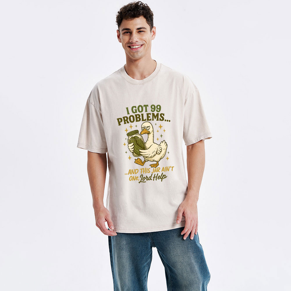 Lord Help Christian Washed T-Shirt