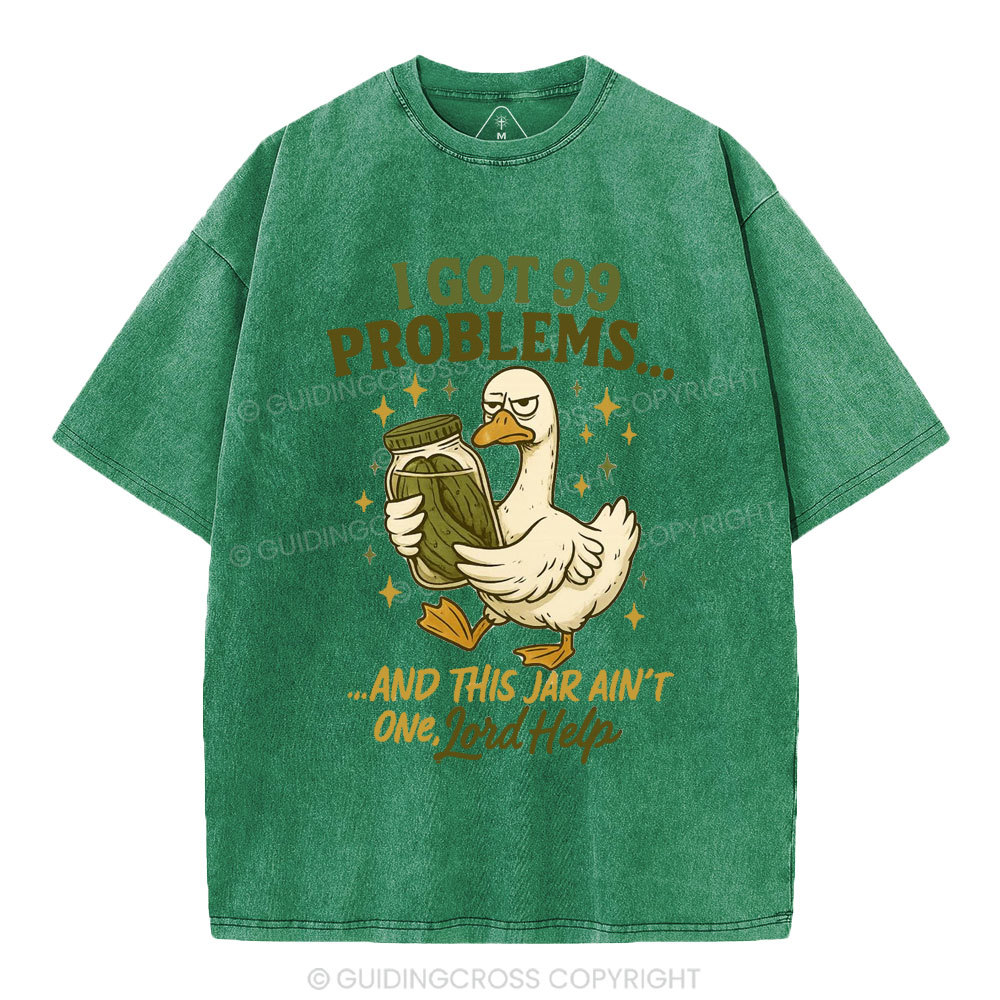 Lord Help Christian Washed T-Shirt