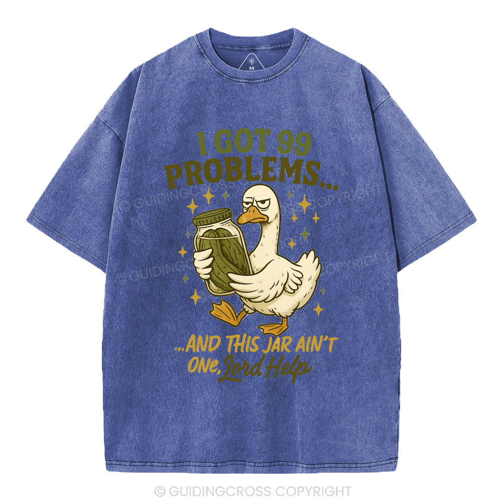 Lord Help Christian Washed T-Shirt