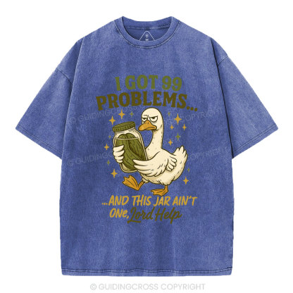 Lord Help Christian Washed T-Shirt