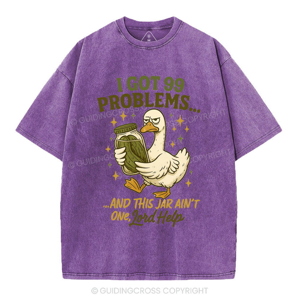 Lord Help Christian Washed T-Shirt