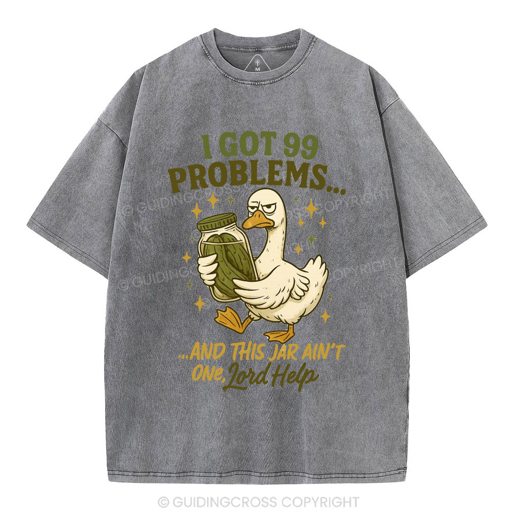 Lord Help Christian Washed T-Shirt