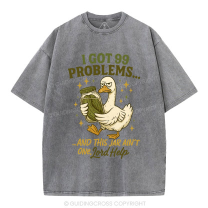 Lord Help Christian Washed T-Shirt