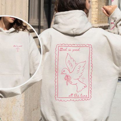 Lord Is Good Christian Premium Fleece Hoodie Set