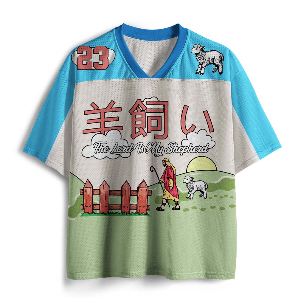 Lord Is My Shepherd Christian Mesh Jersey