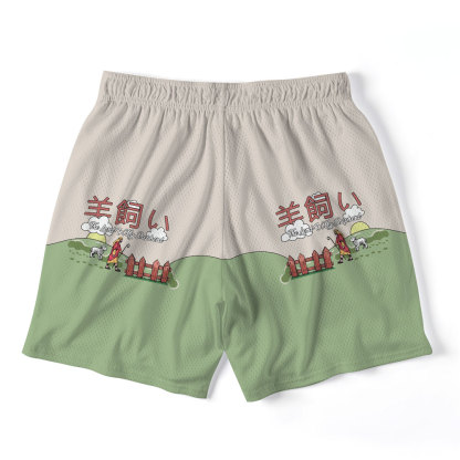 Lord Is My Shepherd Christian Mesh Shorts
