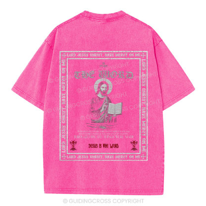 Lord Jesus Christ Christian Washed T-Shirt
