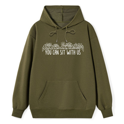 Lord Last Supper You Can Sit With Us Christian Hoodie
