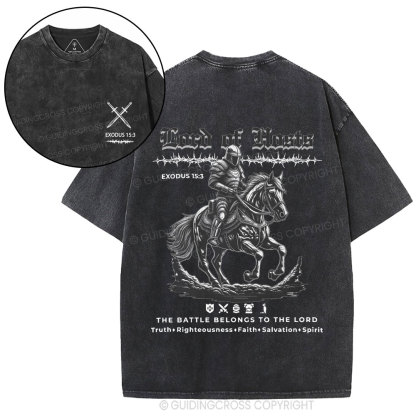 Lord Of Hosts Christian Washed T-Shirt