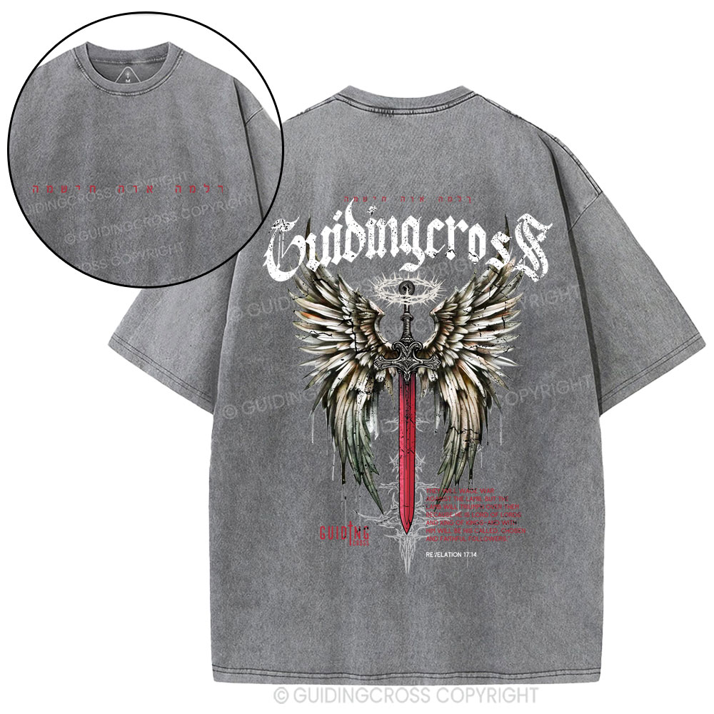 Lord Of Lords Christian Washed T-Shirt