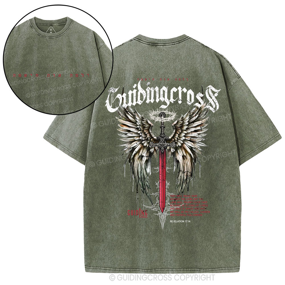 Lord Of Lords Christian Washed T-Shirt