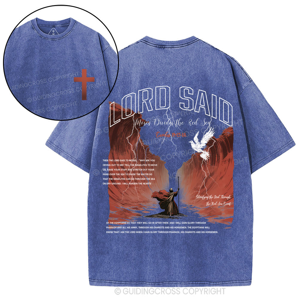 New-Sample Christian Washed T-Shirt Sale - GuidingCross