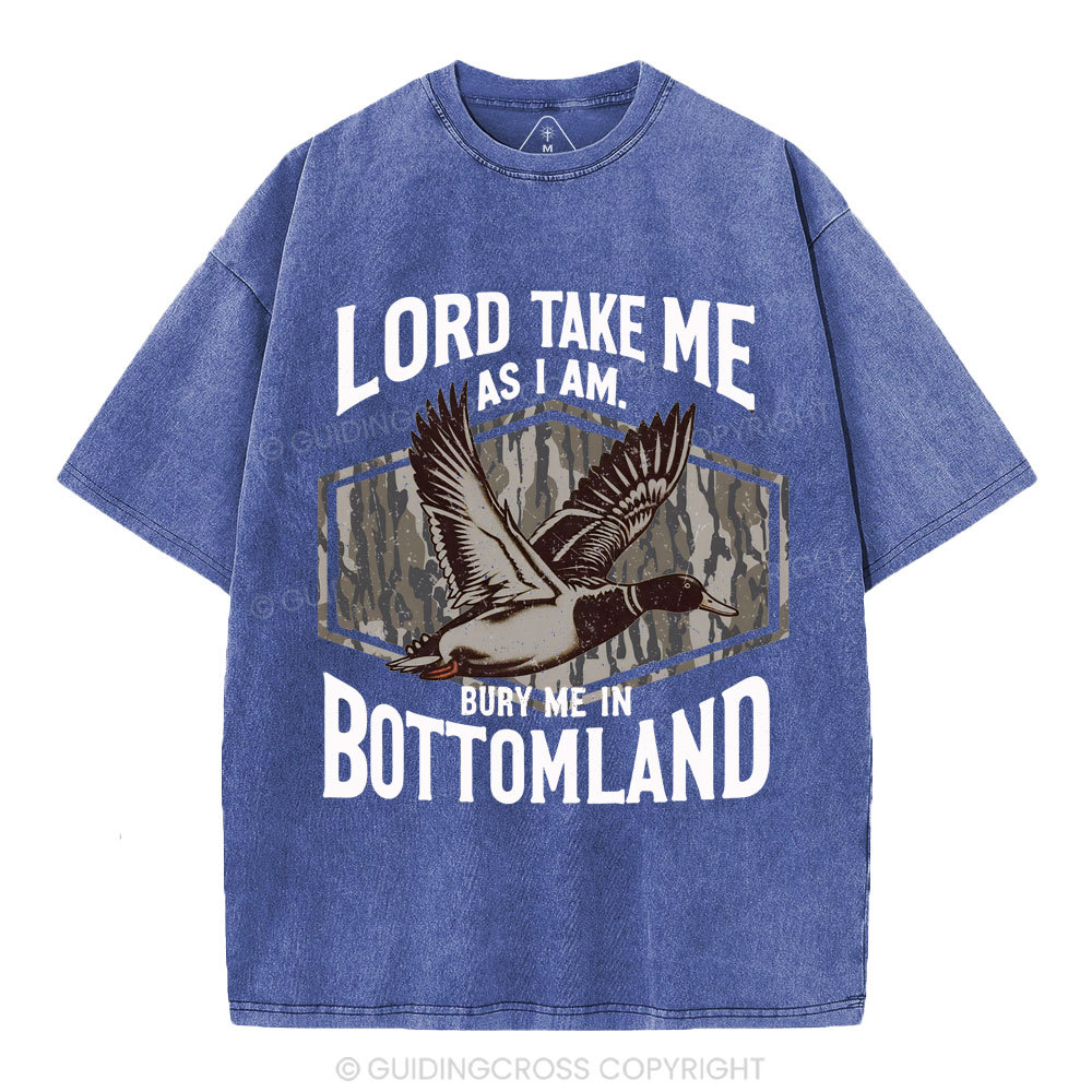 Lord Take Me As I Am Christian Washed T-Shirt