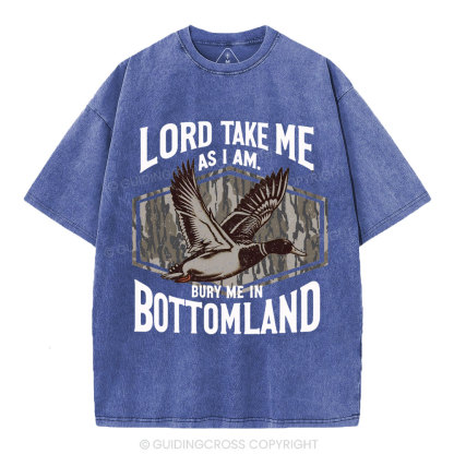 Lord Take Me As I Am Christian Washed T-Shirt