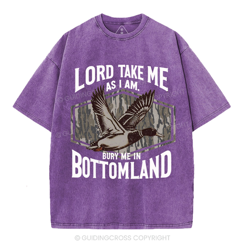 Lord Take Me As I Am Christian Washed T-Shirt