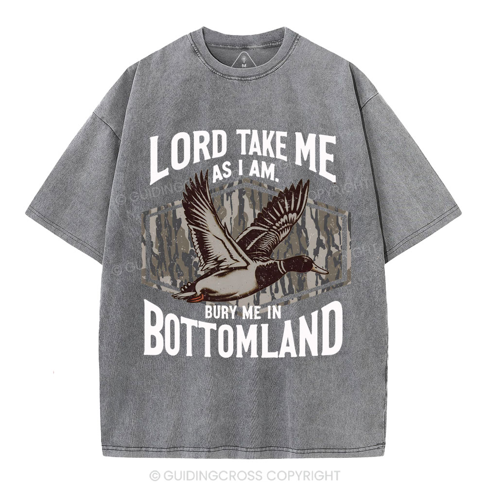 Lord Take Me As I Am Christian Washed T-Shirt