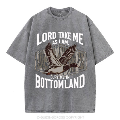 Lord Take Me As I Am Christian Washed T-Shirt