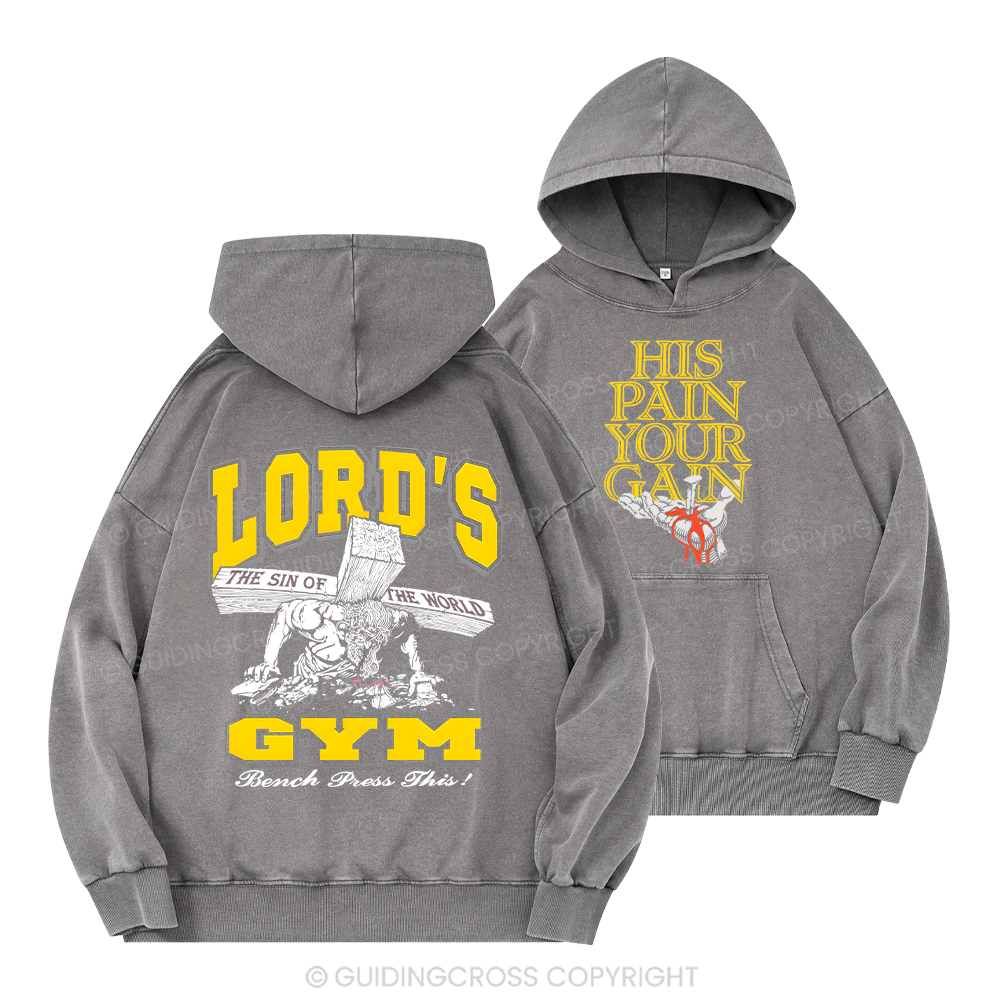 Lord's Gym Christian Washed Hoodie
