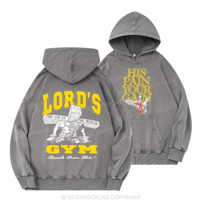 Lord's Gym Christian Washed Hoodie