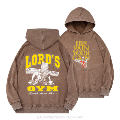 Lord's Gym Christian Washed Hoodie