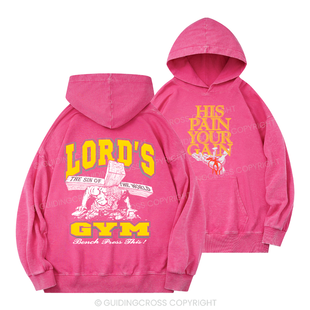 Lord's Gym Christian Washed Hoodie