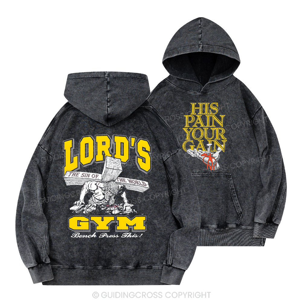 Lord's Gym Christian Washed Hoodie