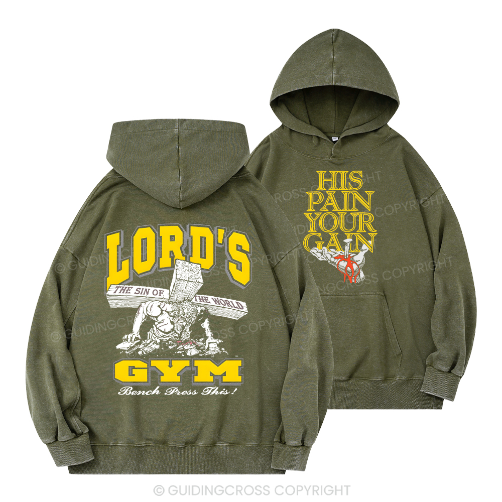 Lord's Gym Christian Washed Hoodie