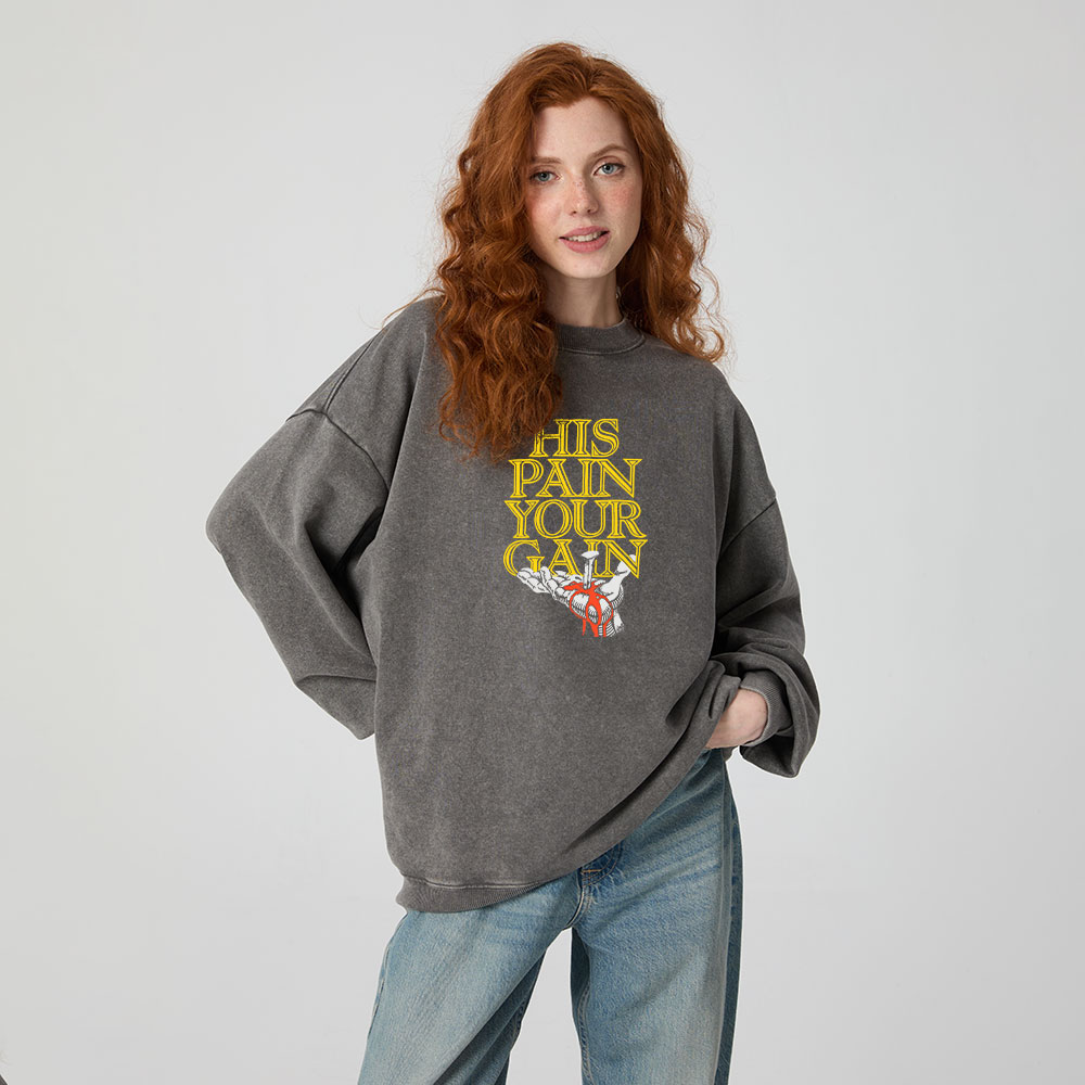 Lord's Gym Christian Washed Sweatshirt