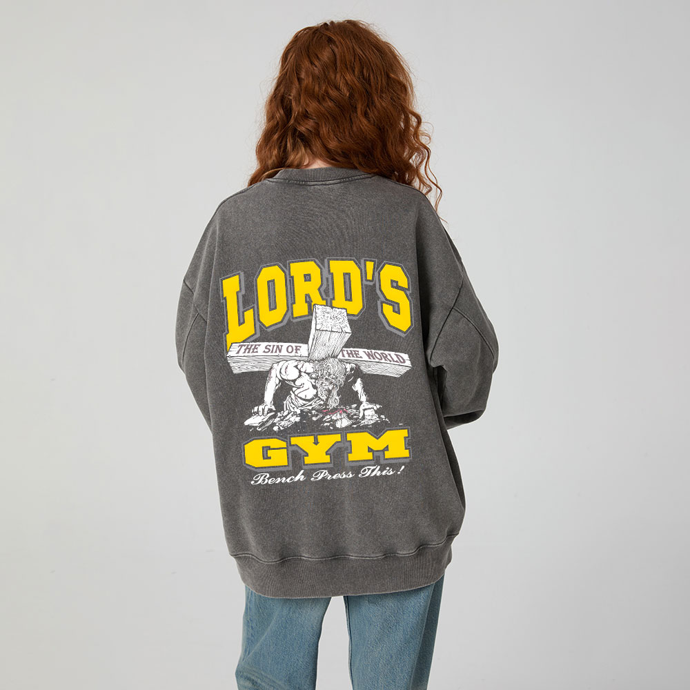 Lord's Gym Christian Washed Sweatshirt