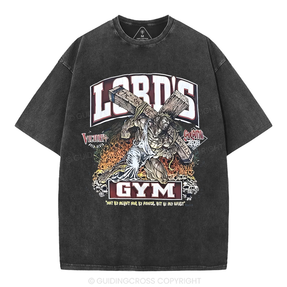 Lord's Gym Christian Washed T-Shirt