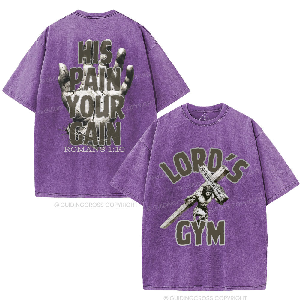Lord's Gym Christian Washed T-Shirt
