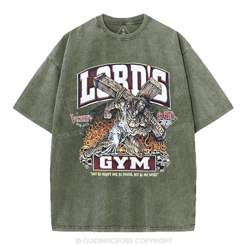 Lord's Gym Christian Washed T-Shirt