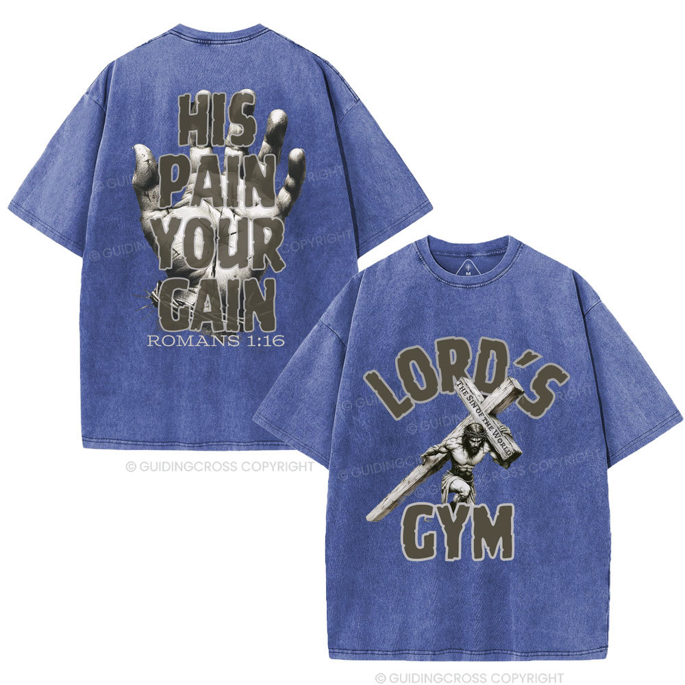 Lord's Gym Christian Washed T-Shirt