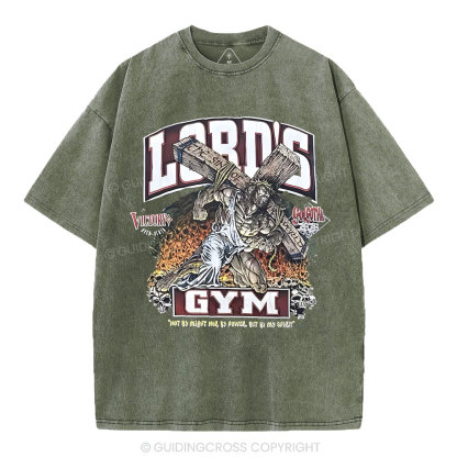 Lord's Gym Christian Washed T-Shirt