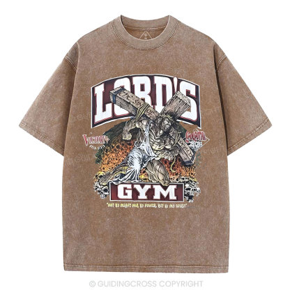 Lord's Gym Christian Washed T-Shirt