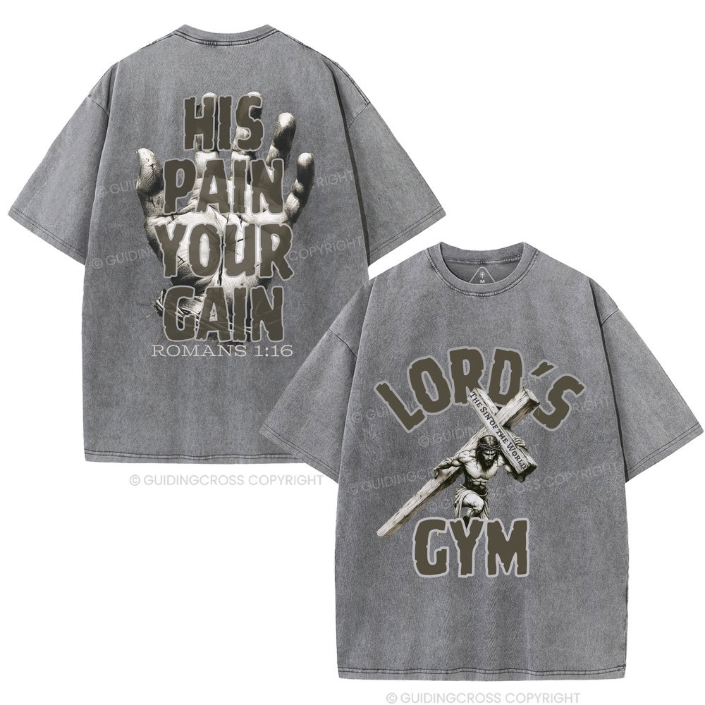 Lord's Gym Christian Washed T-Shirt