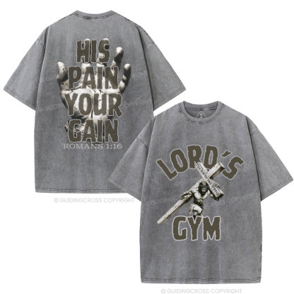 Lord's Gym Christian Washed T-Shirt