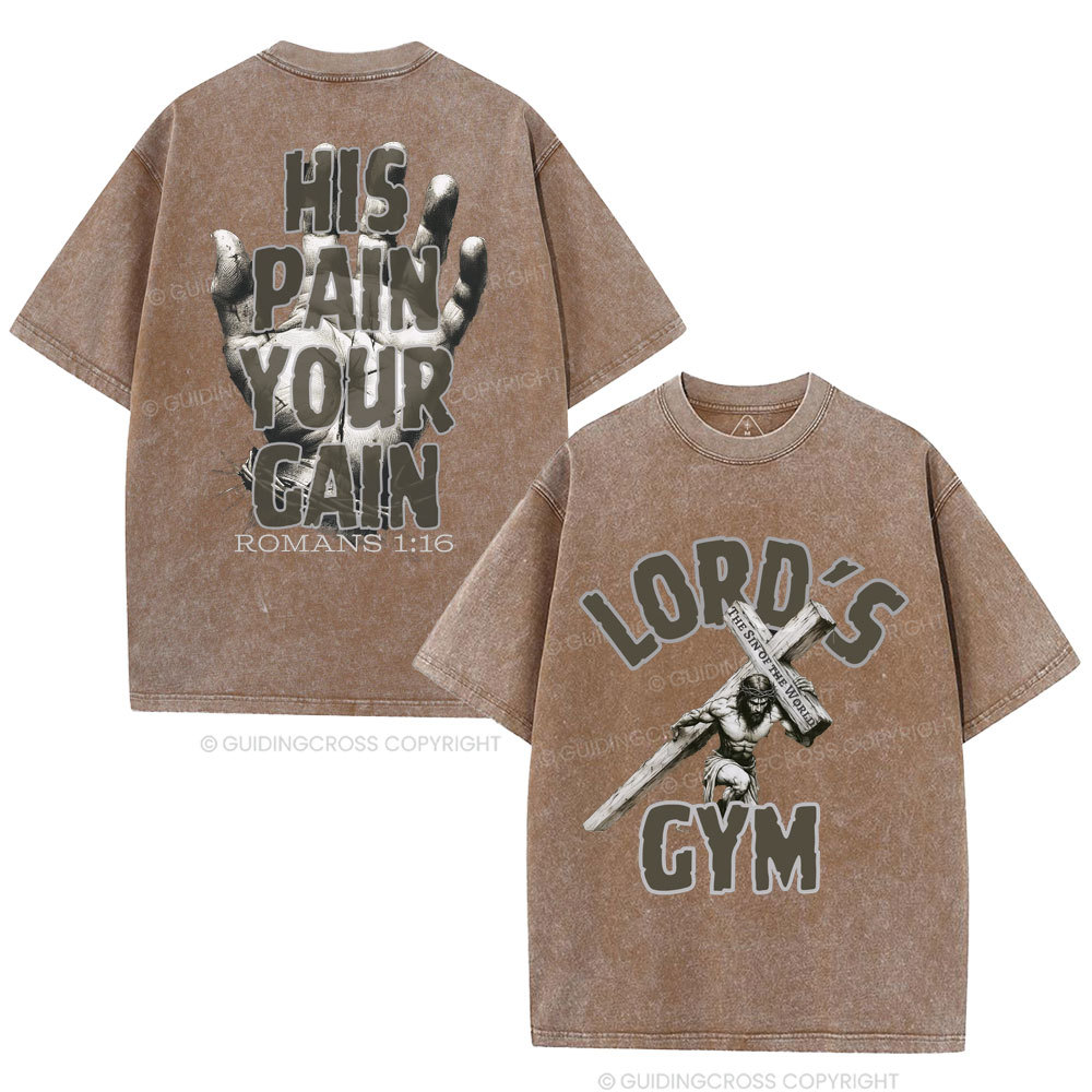 Lord's Gym Christian Washed T-Shirt