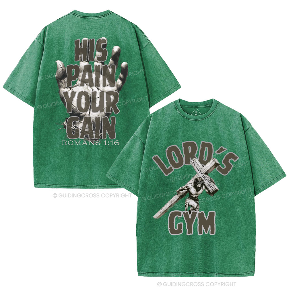 Lord's Gym Christian Washed T-Shirt