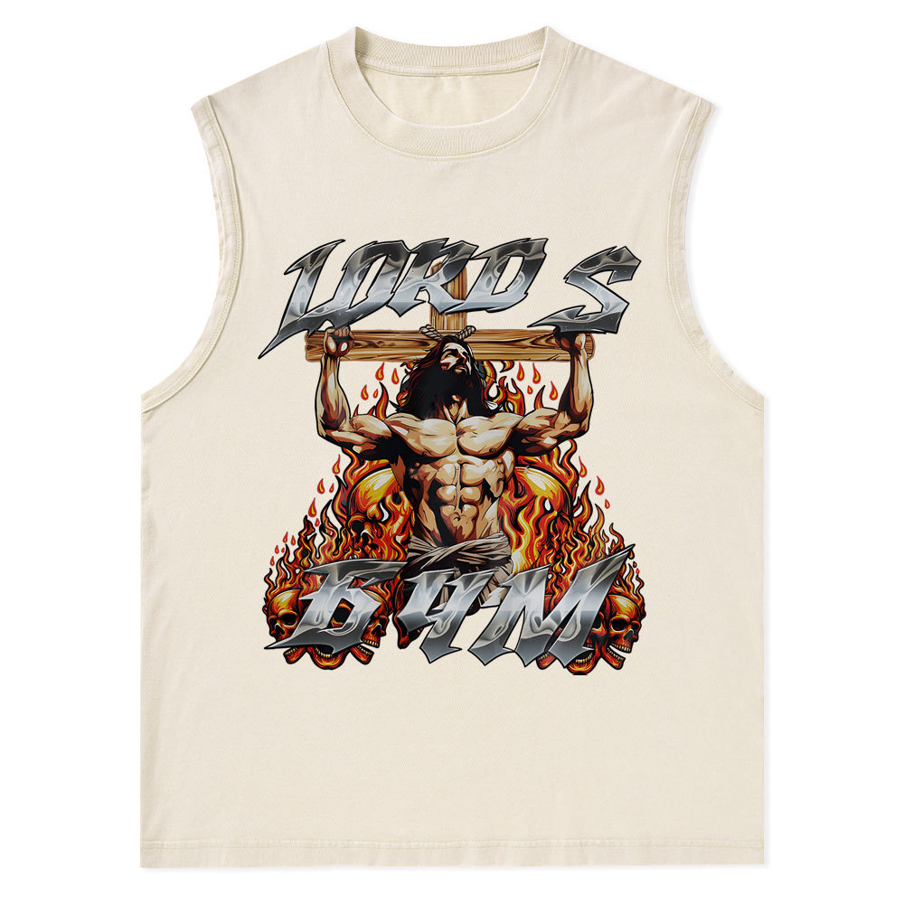 Lord's Gym Christian Washed Tank Top