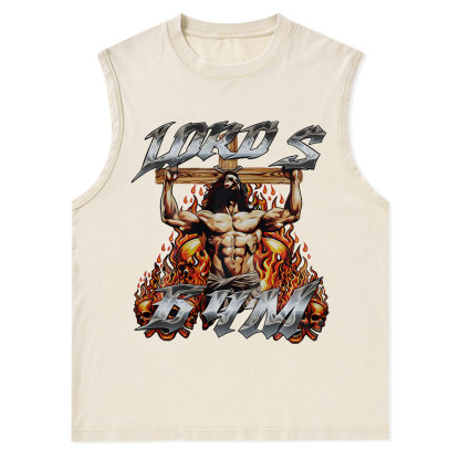 Lord's Gym Christian Washed Tank Top